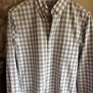 J Crew men’s checkered top